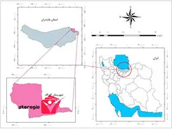 دانلود فایل موقعیت شهرستان گلوگاه