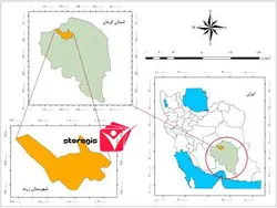 دانلود فایل موقعیت شهرستان زرند