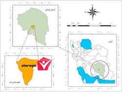 دانلود فایل موقعیت شهرستان رابر