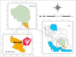 دانلود فایل موقعیت شهرستان قلعه گنج