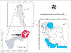 دانلود نقشه موقعیت شهرستان پارس آباد
