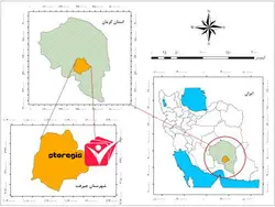 دانلود فایل موقعیت شهرستان جیرفت