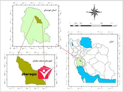 دانلود فایل موقعیت شهرستان مسجد سلیمان