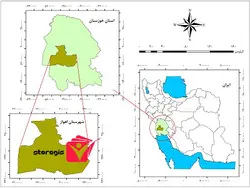 دانلود فایل موقعیت شهرستان اهواز