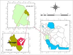 دانلود فایل موقعیت شهرستان ایذه