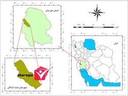 دانلود فایل موقعیت شهرستان آزادگان
