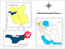 دانلود نقشه موقعیت شهرستان شبستر