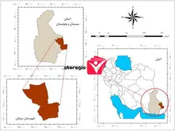 دانلود نقشه موقعیت شهرستان سراوان
