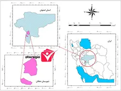 دانلود نقشه موقعیت شهرستان دهاقان