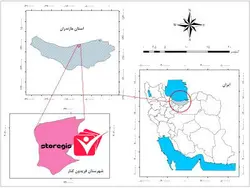 دانلود فایل موقعیت شهرستان فریدون کنار