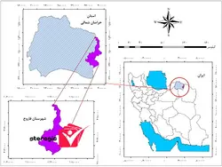 دانلود فایل موقعیت شهرستان فاروج