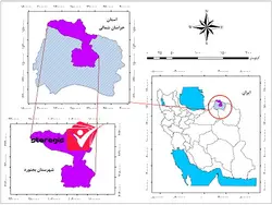 دانلود فایل موقعیت شهرستان بجنورد