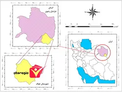 دانلود فایل موقعیت شهرستان خواف