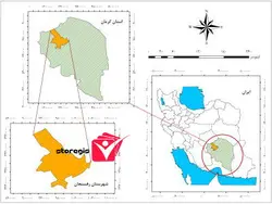 دانلود فایل موقعیت شهرستان رفسنجان
