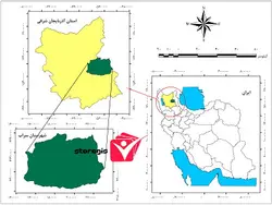 دانلود نقشه موقعیت شهرستان سراب