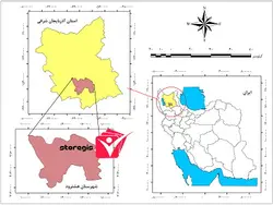دانلود نقشه موقعیت شهرستان هشترود