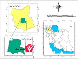 دانلود نقشه موقعیت شهرستان بستان آباد