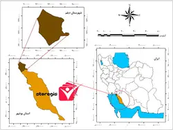 دانلود نقشه موقعیت شهرستان دیلم