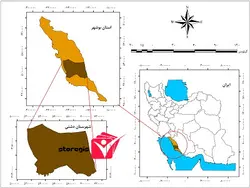 دانلود نقشه موقعیت شهرستان دشتی