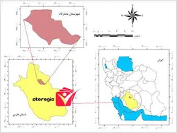 دانلود نقشه موقعیت شهرستان پاسارگاد