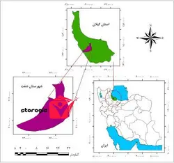 دانلود نقشه موقعیت شهرستان شفت