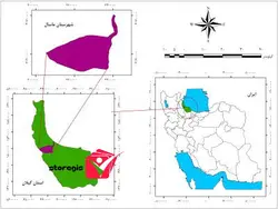 دانلود نقشه موقعیت شهرستان ماسال