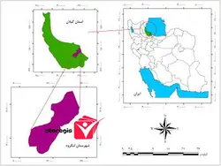 دانلود نقشه موقعیت شهرستان لنگرود