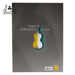 خرید و قیمت کتاب کنسرتوهای آسان ویولن بهترین کیفیت و ارسال رایگان - دلشاد موزیک