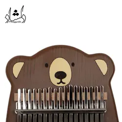 خرید و قیمت کالیمبا بلوط طرح خرس بهترین کیفیت و ارسال رایگان - دلشاد موزیک