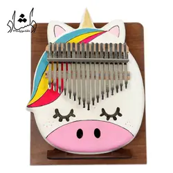 خرید و قیمت کالیمبا بلوط طرح تک شاخ بهترین کیفیت و ارسال رایگان - دلشاد موزیک