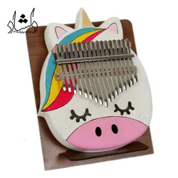 خرید و قیمت کالیمبا بلوط طرح تک شاخ بهترین کیفیت و ارسال رایگان - دلشاد موزیک