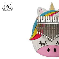 خرید و قیمت کالیمبا بلوط طرح تک شاخ بهترین کیفیت و ارسال رایگان - دلشاد موزیک