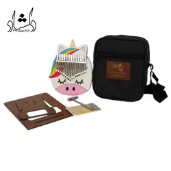 خرید و قیمت کالیمبا بلوط طرح تک شاخ بهترین کیفیت و ارسال رایگان - دلشاد موزیک