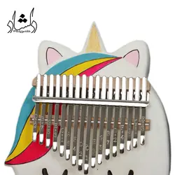 خرید و قیمت کالیمبا بلوط طرح تک شاخ بهترین کیفیت و ارسال رایگان - دلشاد موزیک