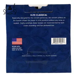 خرید و قیمت سیم گیتار کلاسیک La Bella 900B طرح اصلی (غیر اورجینال) بهترین کیفیت و ارسال رایگان - دلشاد موزیک