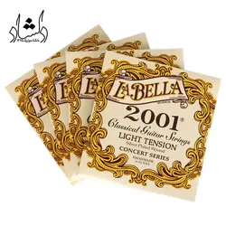 خرید و قیمت سیم گیتار کلاسیک لابلا مدل Light La ‌Bella-2001 طرح اصلی (غیر اورجینال) بهترین کیفیت و ارسال رایگان - دلشاد موزیک