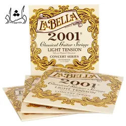خرید و قیمت سیم گیتار کلاسیک لابلا مدل Light La ‌Bella-2001 طرح اصلی (غیر اورجینال) بهترین کیفیت و ارسال رایگان - دلشاد موزیک