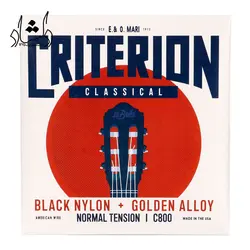 خرید و قیمت سیم گیتار کلاسیک لابلا La Bella – C800 طرح اصلی (غیر اورجینال) بهترین کیفیت و ارسال رایگان - دلشاد موزیک