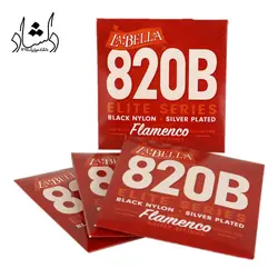 خرید و قیمت سیم گیتار فلامنکو La Bella-820B طرح اصلی (غیر اورجینال) بهترین کیفیت و ارسال رایگان - دلشاد موزیک