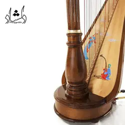 خرید و قیمت چنگ آریانا مدل پدال دار خرید قسطی با بهترین کیفیت - دلشاد موزیک