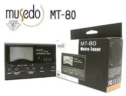 خرید و قیمت تیونر مترونوم Musedo-mt80 خرید قسطی با بهترین کیفیت - دلشاد موزیک