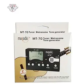 خرید و قیمت تیونر-مترونوم Musedo-mt70 خرید قسطی با بهترین کیفیت - دلشاد موزیک