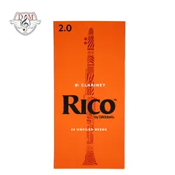 خرید و قیمت قمیش کلارینت Rico سایز 2 بهترین کیفیت و ارسال رایگان - دلشاد موزیک