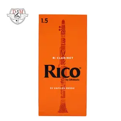 خرید و قیمت قمیش کلارینت Rico سایز 1.5 بهترین کیفیت و ارسال رایگان - دلشاد موزیک