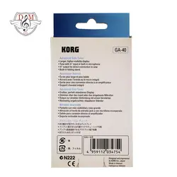 خرید و قیمت تیونر Korg مدل GA-40 بهترین کیفیت و ارسال رایگان - دلشاد موزیک
