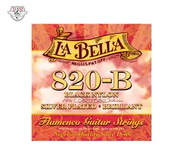 سیم گیتار فلامنکو La Bella-820B (غیر اصلی): بررسی مشخصات و قیمت خرید سیم گیتار فلامنکو La Bella-820B (غیر اصلی) - دلشاد موزیک