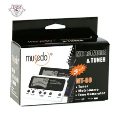 تیونر مترونوم Musedo-mt80: بررسی مشخصات و قیمت خرید تیونر مترونوم Musedo-mt80 - دلشاد موزیک