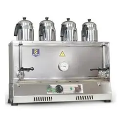 مشخصات، قیمت و خرید چای ساز صنعتی چهار قوری کلاسیک سلطان