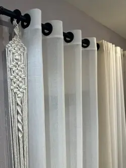 مکرومه تک پنل کرم خنجر مهره دار