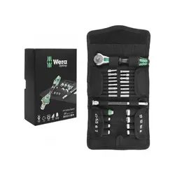 مجموعه آچار جغجغه ای با 26 قطعه ورا مدل Wera 26 Piece Kraftform Zyklop Speed 1/4
